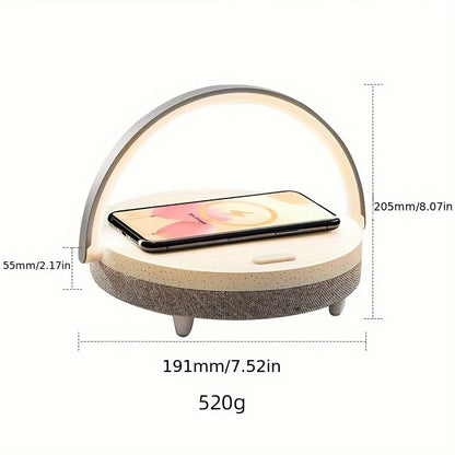 Music Table Lamp with Bluetooth Speaker for Home Décor