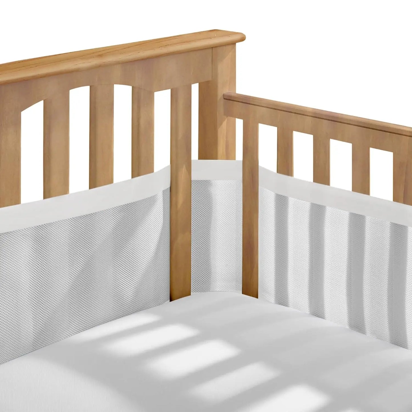 Breathable Mesh Crib Liner for Baby Safety and Comfort