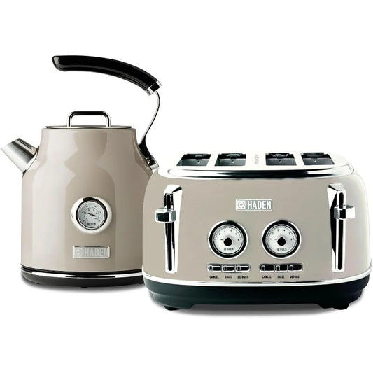 4 Slice Toaster Electric Kettle