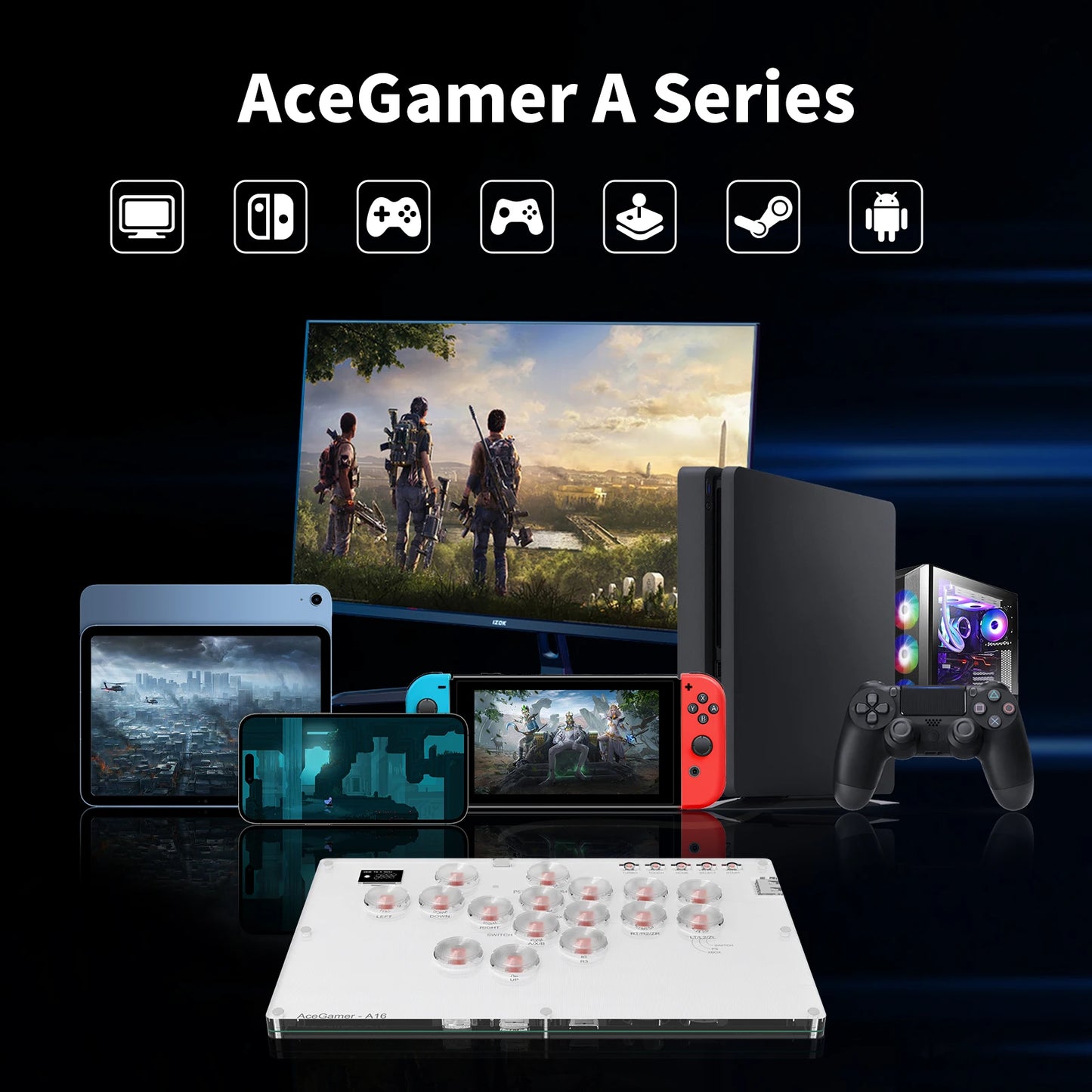 16Key All-Button Gamerfinger