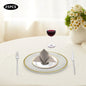 Clear Charger Plates 25 PCS