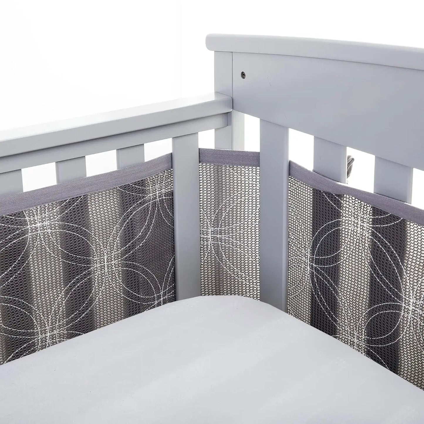 Breathable Mesh Crib Liner for Baby Safety and Comfort