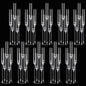 10 PCS Acrylic Candelabra Centerpieces