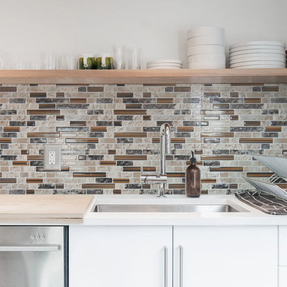 Peel and Stick Backsplash