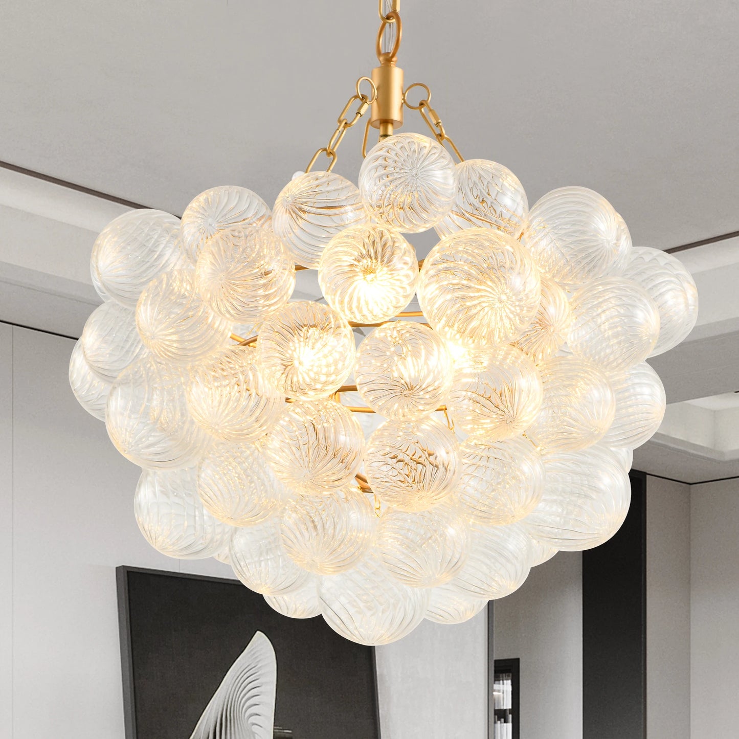 Gold Pendant Light Chandelier for Elegant Home Lighting