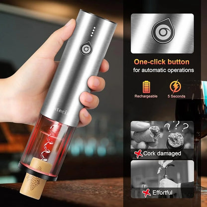 Electric Wine Opener Set