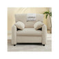 Oversized Beige Armchair