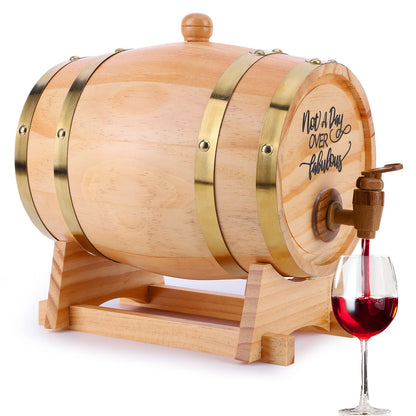 3Liter Wooden Whiskey Barrel