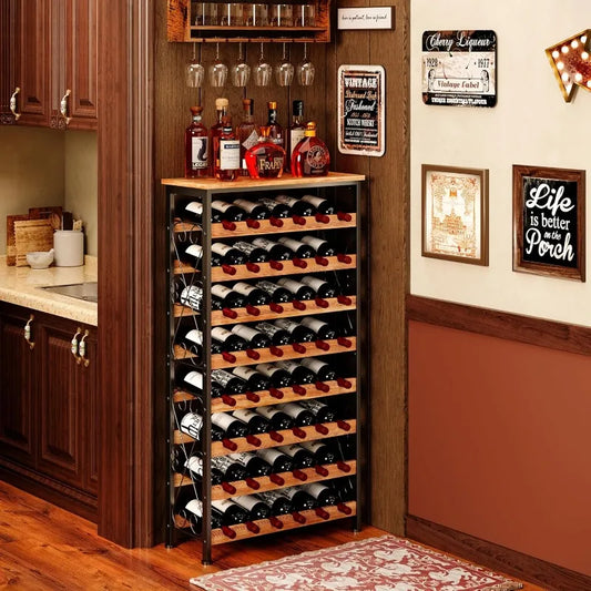 48 Bottles Wine Rack