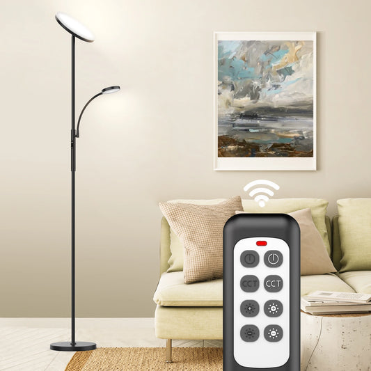 Floor Lamp with Remote Control