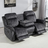 Electric Reclining Couch USB Ports