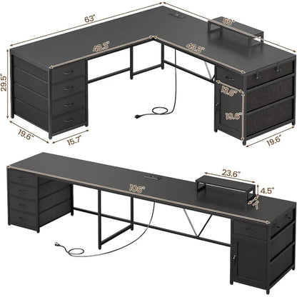 L Shaped Desk Computer