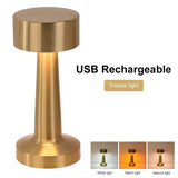 Rechargeable Retro Table Lamp