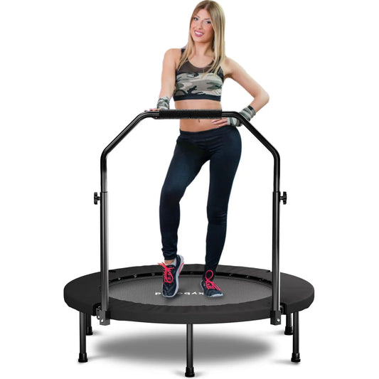 Rebounder Trampoline for Home Fitness & Cardio Workouts