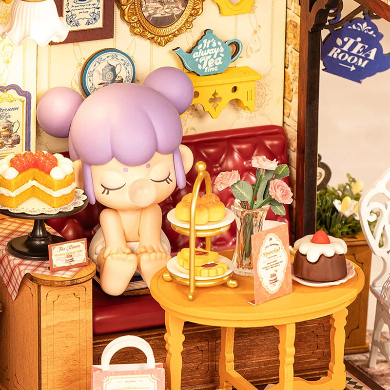 DIY Miniature Dollhouse Kit Build Your Own Tiny Home