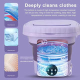 Portable Foldable Washing Machine/8L