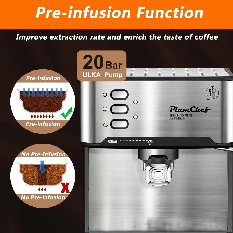 Coffee Espresso Maker 20 Bar