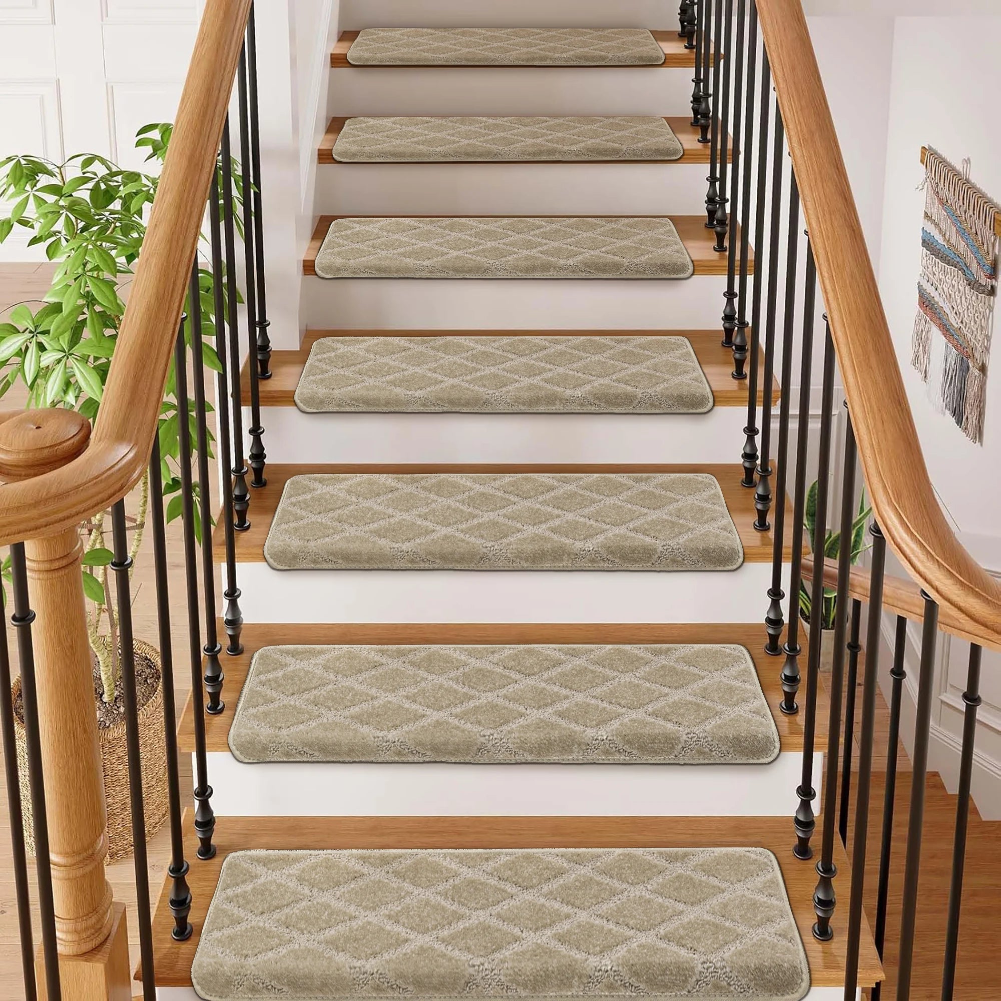 Non-Slip Carpet Stair Treads