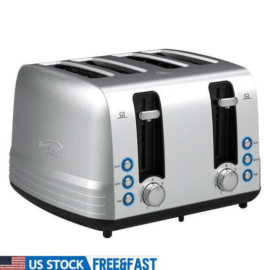 Extra Wide 4 Slice Toaster