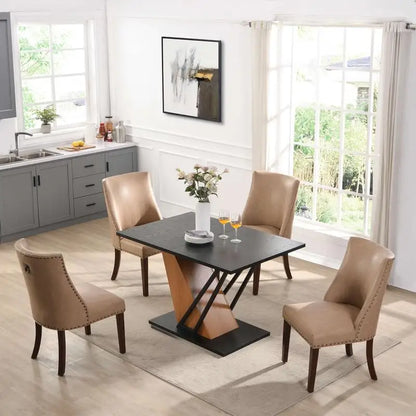 Extendable Dining Table 61.81Inch