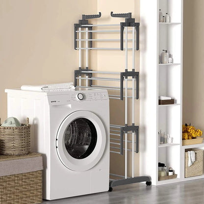 4-Tier Foldable Laundry Drying Rack