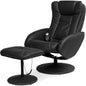 Electric Massage Recliner w/Stool