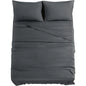Dark Grey Queen Sheets Set