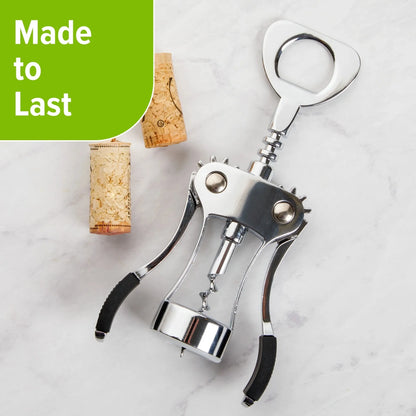 Winged Corkscrew & Bottle Opener