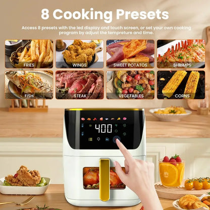 White Air Fryer 8.5QT