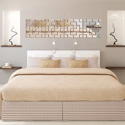 Creative Wall Sticker Mirrors for Home Décor & Interiors