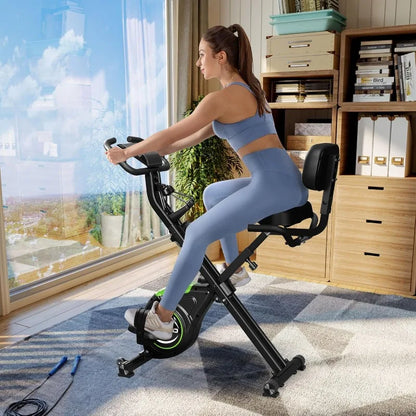 Folding Upright Exercise Bike