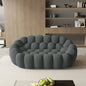 Modern Curved Boneless Sofa for Living Room