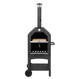 Outdoor Wood Pizza Oven with Stone