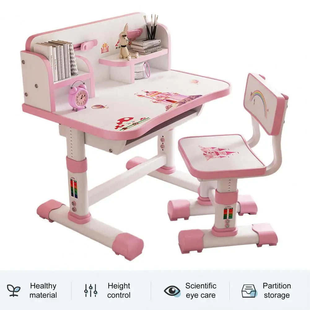 Children's Pink Study Desk