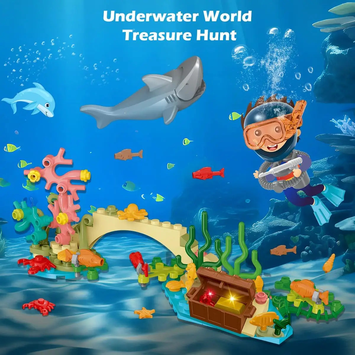 Ship Building Block Set