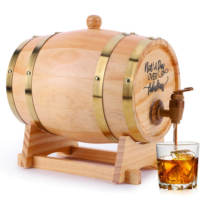 3Liter Wooden Whiskey Barrel