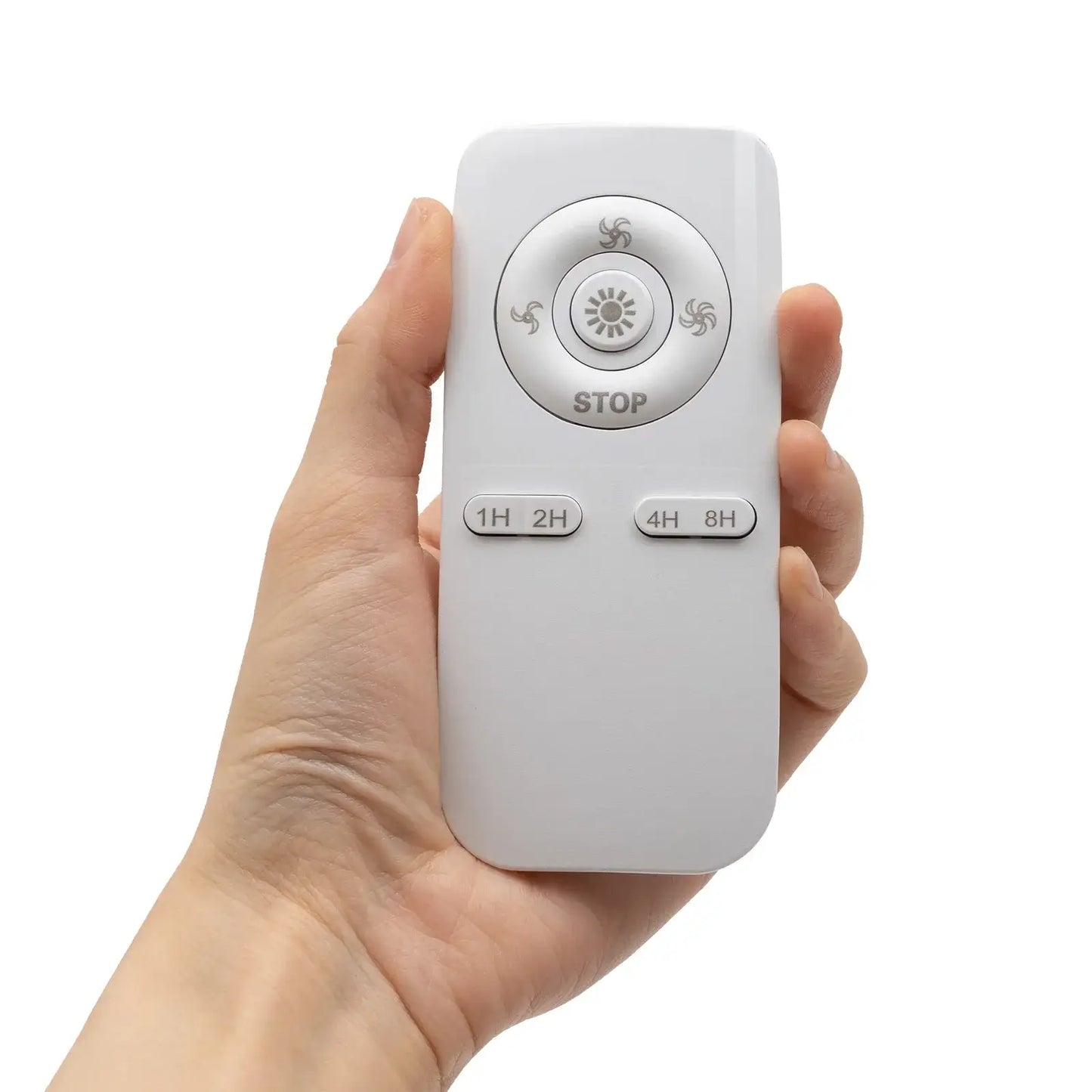 Caged Ceiling Fan with Integrated Light Fixture