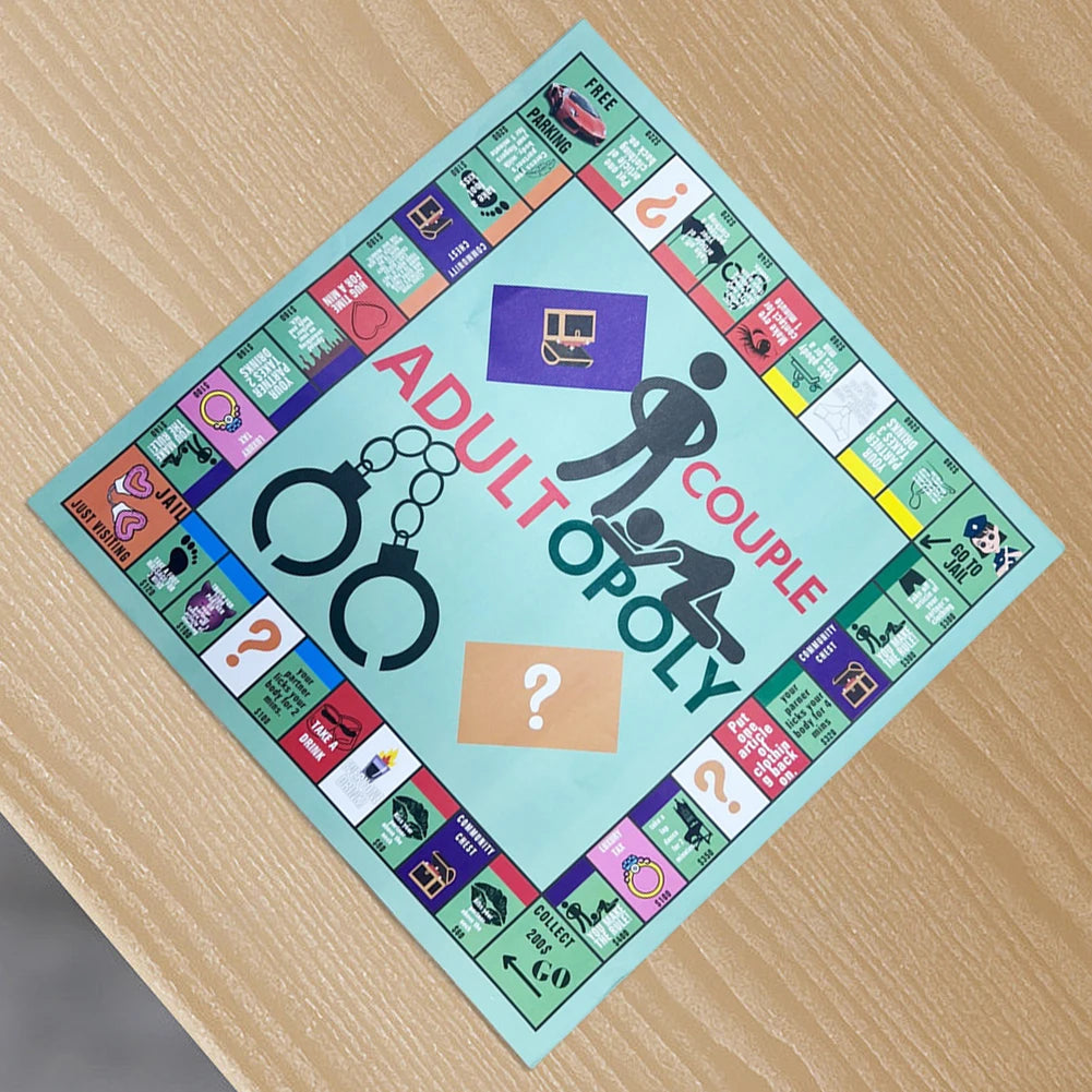 Adultopoly Board Game