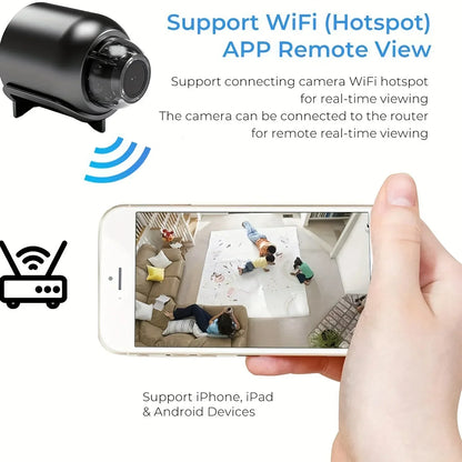 Wi-Fi Camera Baby Monitor with Motion Alerts & Audio