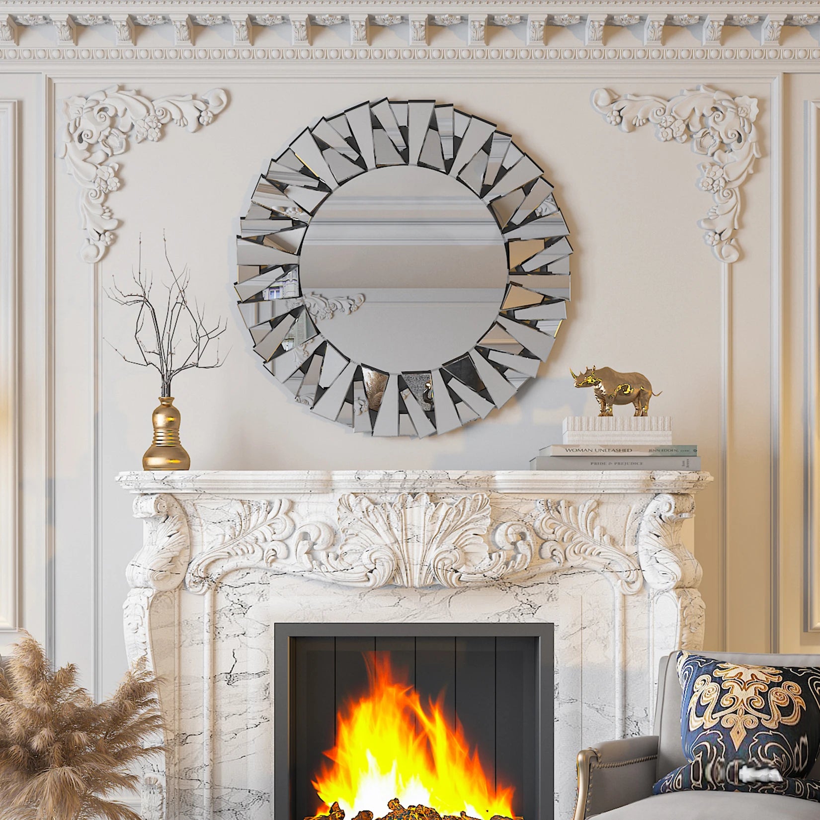 Decorative Wall Mirror Accents