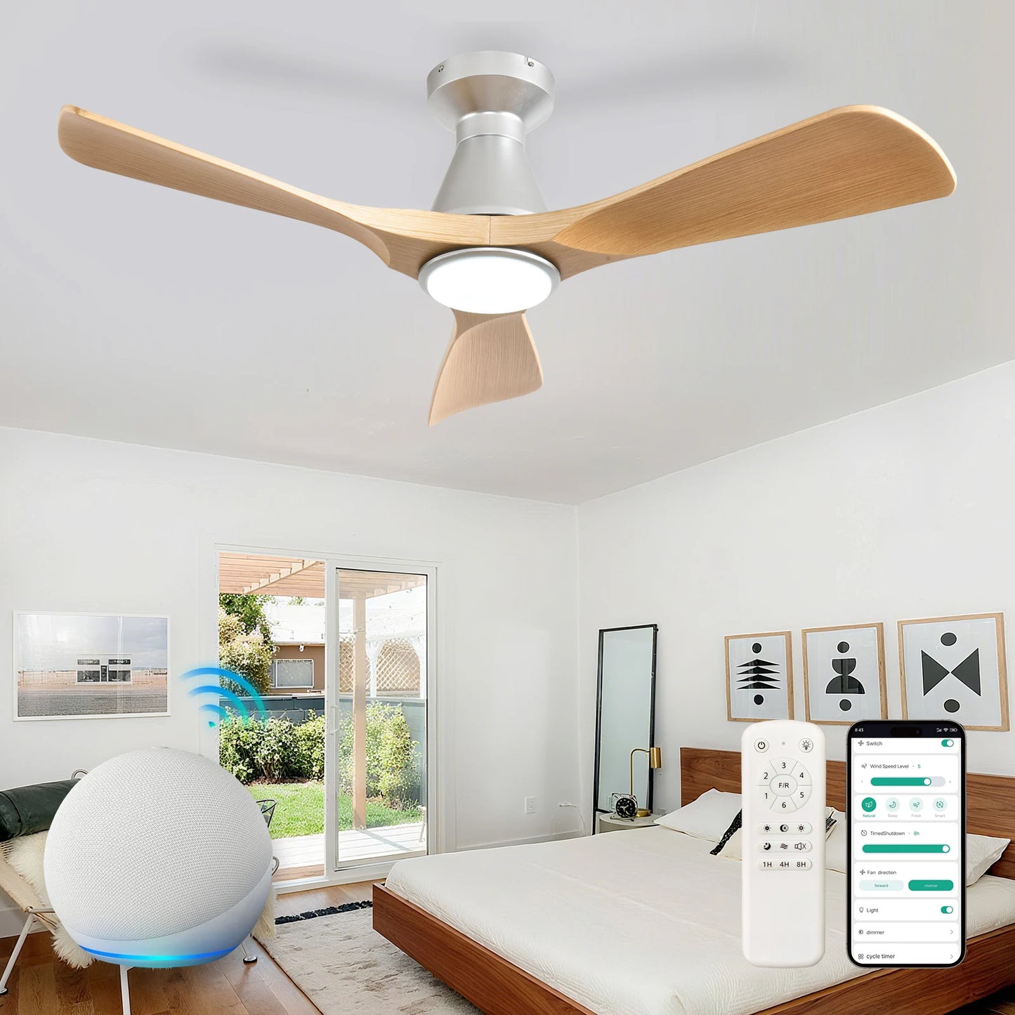 42/52-Inch Ceiling Fan/Lights