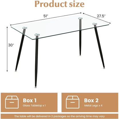 Glass Dining Table