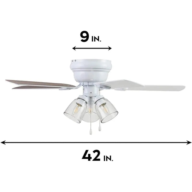 52" Ceiling Fan/Reversible Motor