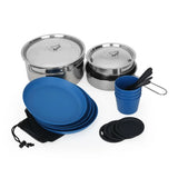 22 Piece Camping Cookware