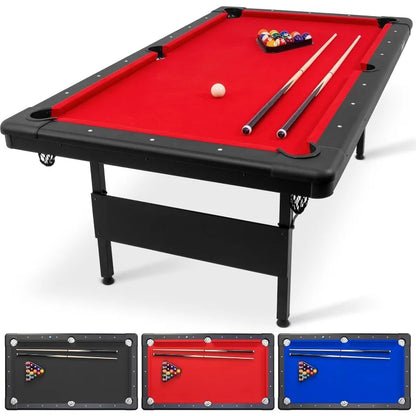 6, 7, or 8 ft Portable Billiards Table