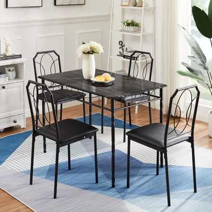 5 Piece Dining Table Set