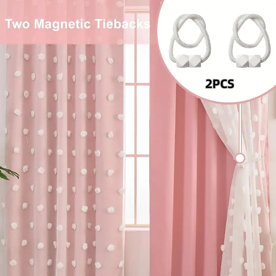 Pink Blackout Curtains