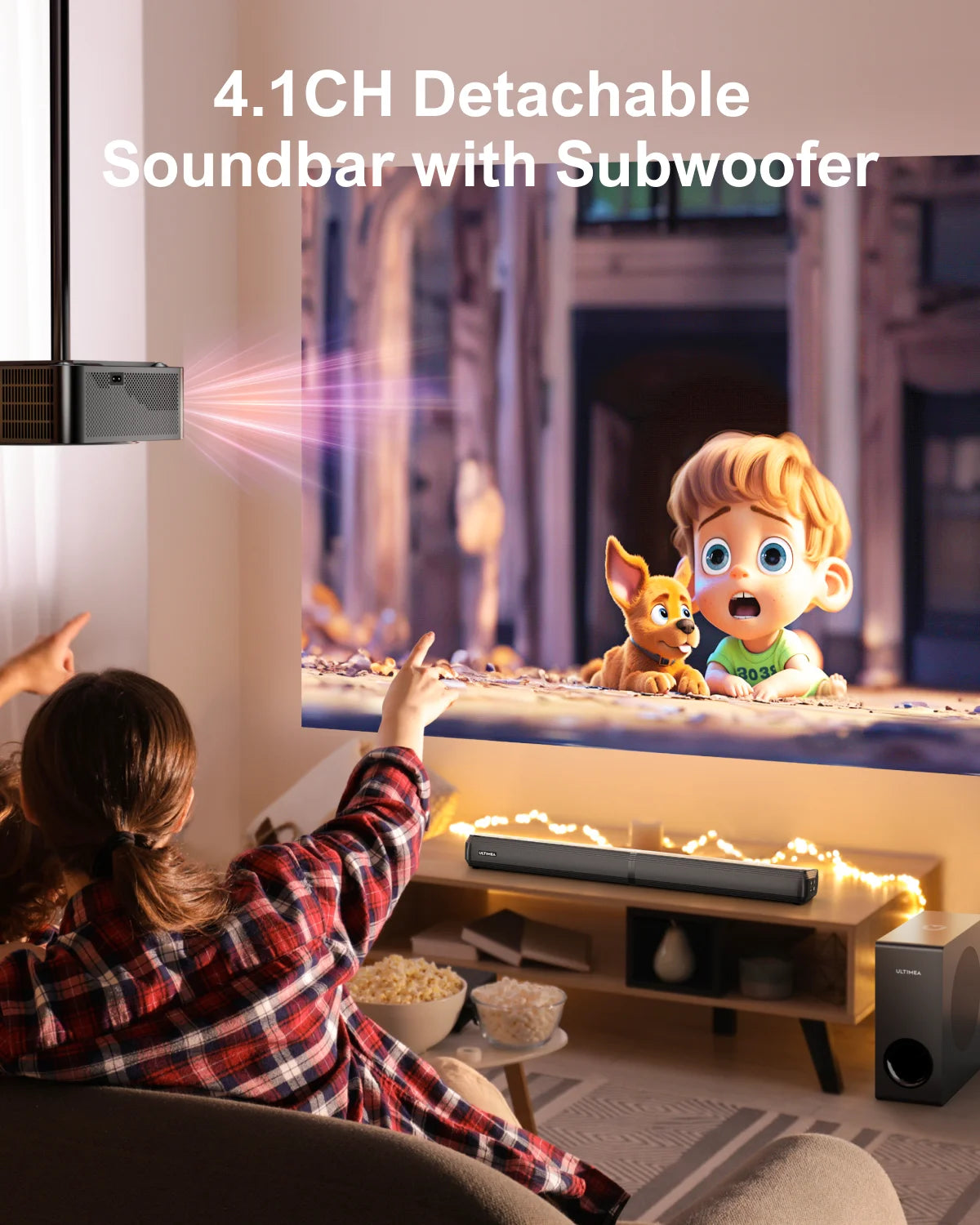 Soundbar with Subwoofer, Bluetooth