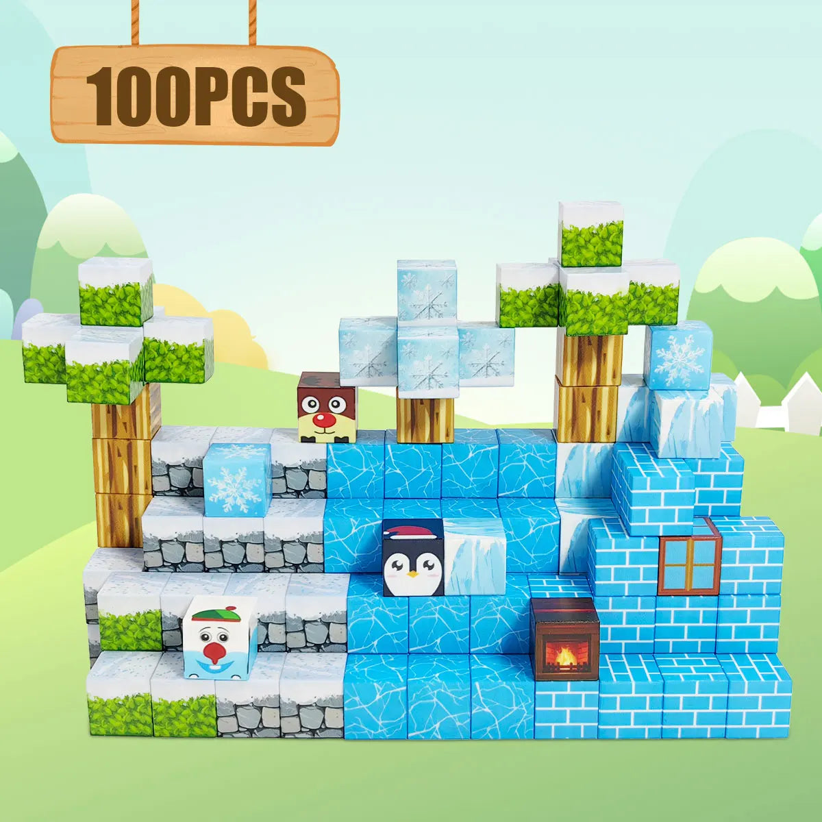 Kids Magnetic Building Blocks