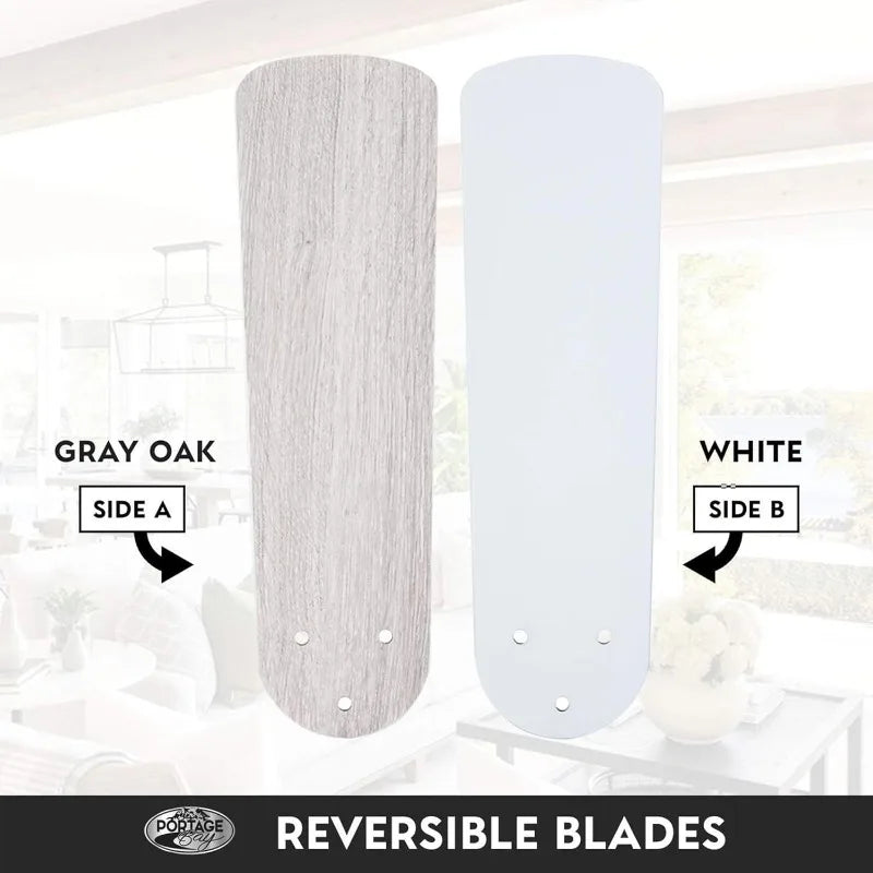 52" Ceiling Fan/Reversible Motor